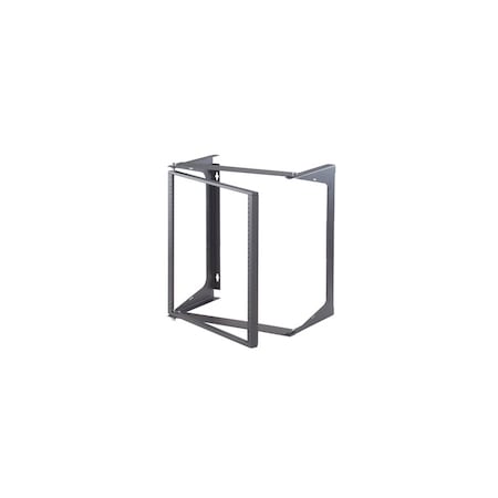 Ortronics RACK WALLMOUNT 21"HX19"WX18"D, SWING EZ, BLACK 227935